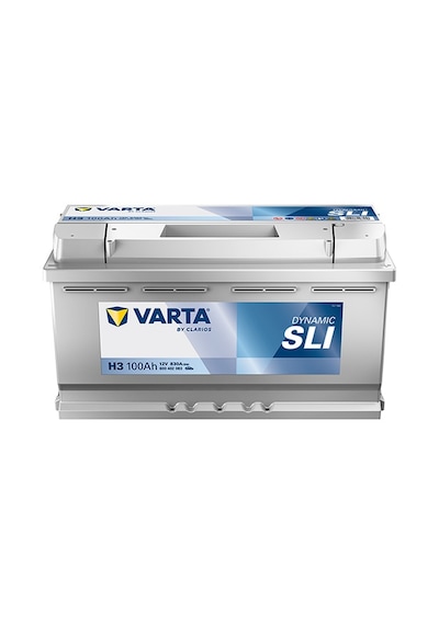 Varta H3 12V 100 Ah 830A Dynamic Slı Akü (Üretim Yılı: 2025)