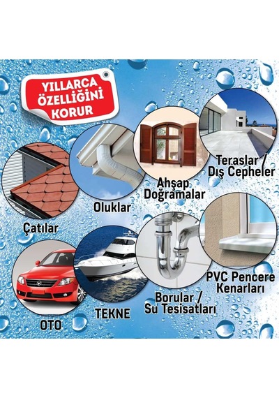 Leak Fix Kauçuk Kaplama İzolasyon Ürünü, Şeffaf, 396 Gram