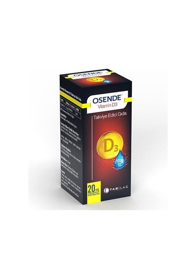 Osende   Vitamin D3 Damla 20 Ml