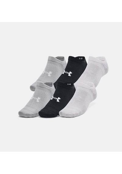 Under Armour Ua Essential No Show Unisex 6'lı Çorap 1382611-002 Çok Renkli