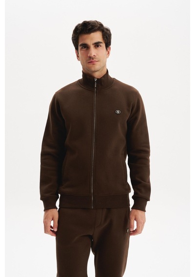 AR-MA Arma Erkek Örme Sweatshirt Regular Fit 3 İplik Basic Dik Yaka Tam Fermuarlı Cepli %70 Pamuk %30 Polyester K30324650702 Kahverengi AR-MA Arma Erkek Örme Sweatshirt Regular Fit 3 İplik Basic Dik Yaka Tam Fermuarlı Cepli %70 Pamuk %30 Polyester K30324650702 Kahverengi