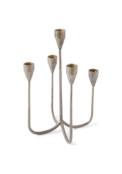 Yargıcı Metal 5li Şamdan 20x28 Cm 26knha1028n St