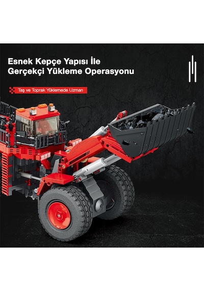 Reobrix Technic 22010 Dozer Kamyon Kumandalı&motorlu Yaratıcı Yapı Blok Seti Building Blocks Mechanical Loader - 1876 Parça Reobrix Technic 22010 Dozer Kamyon Kumandalı&motorlu Yaratıcı Yapı Blok Seti Building Blocks Mechanical Loader - 1876 Parça