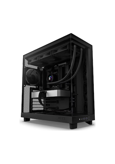 Nzxt H Series H6 Flow CC-H61FB-01 3 x 1 20 MM Atx Oyuncu Kasası Siyah