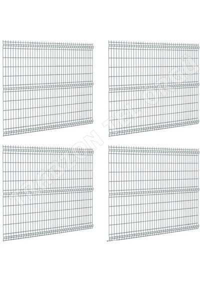 PANEL ÇİT 4'LÜ TAKIM MAVİ H=180CM