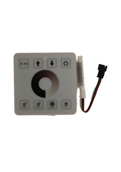 12-24 Volt Tek Renk Pixel Şerit Led Kontrol Duvar Tipi Kablosuz 86 Panel Anahtar