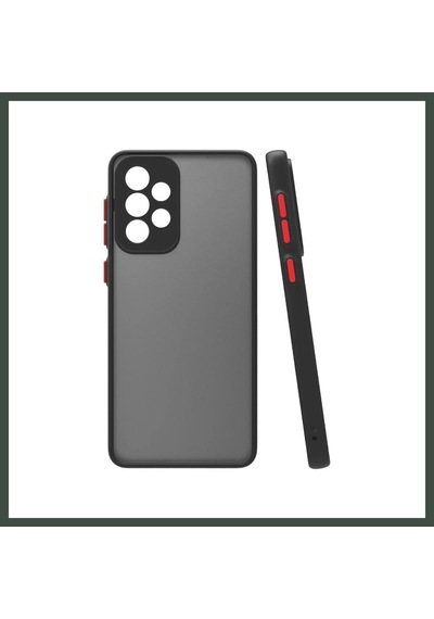 Bezos Samsung Galaxy A23 4g Kılıf Montreal Silikon Kapak - Siyah Nhr
