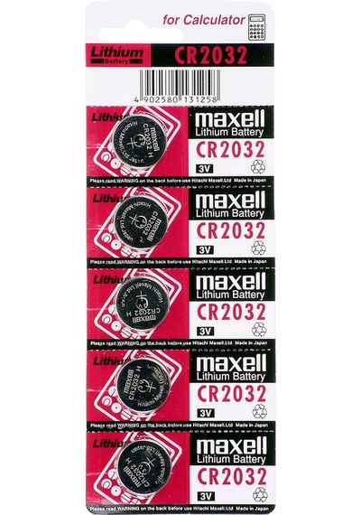 Cr2032 3V Lityum Düğme Pil 5'Li Paket