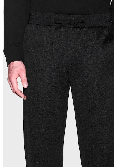 Armani Exchange Jakarlı Jarse Kumaştan Regular Fit Lastikli Paça Pantolon Erkek Pantolon Xm002907 Af21862 Uc001 Siyah