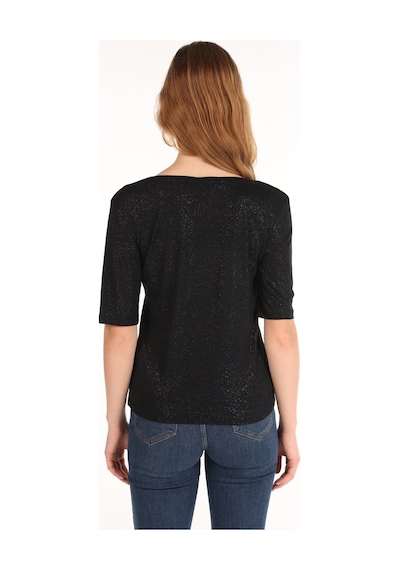 Colins Siyah Kadın Tshirt K.kol Cl1065178 Q1.v2 Blk 001