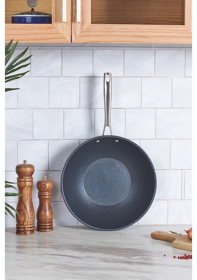 Karaca  Biodiamond Pro İndüksiyon Tabanlı Wok Tava 28 Cm