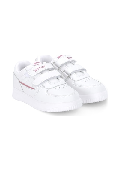 Slazenger Kalıpso F Cırt Cırtlı Beyaz / Pembe Günlük Spor Ayakkabısı