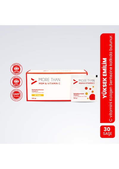 Msm & Vitamin C 30 Saşe