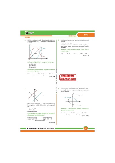 2027 YKS-AYT Matematik-Geometri ÖSYM Çıkmış Soru Bankası Konu Konu Son 9 Yıl Video/PDF Çözümlü