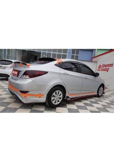 Hyundai Blue Arka Tampon Eki --fibersan Tuning