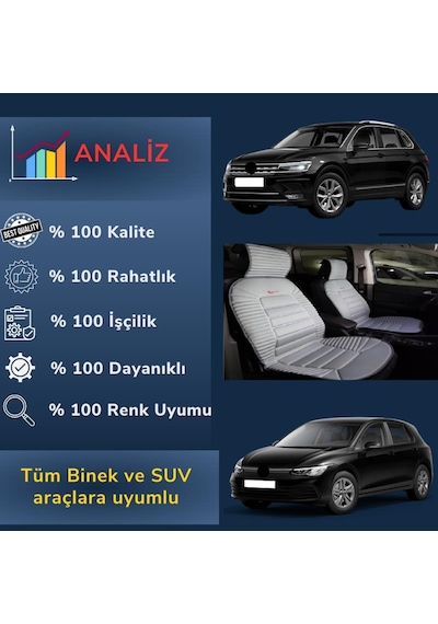 Space 2'li Oto Koltuk Minderi, Renault Clio Koltuk Uyumlu Özel Tasarım Minder