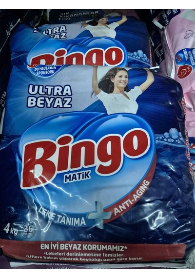 Matik Toz Çamaşır Deterjanı Ultra Beyaz 4 Kg X 2 Adet