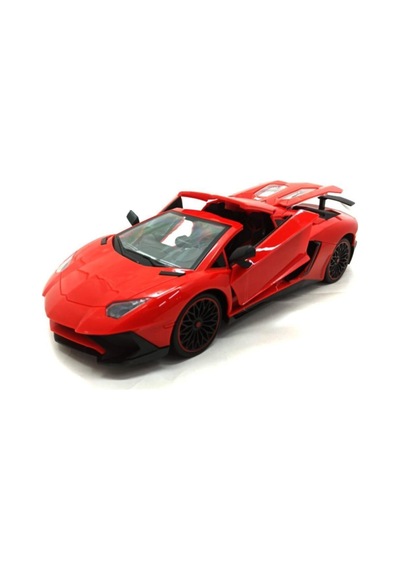 Lamborghini Aventador Şarjlı Uzaktan Kumandalı Araba Kırmızı - Er-lm20 Diğer