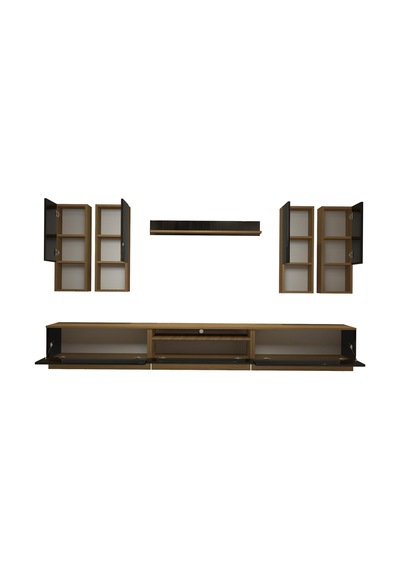 Decoraktiv Trendstyle 8das Mdf Tv Ünitesi Tv Sehpası Pera - Siyah