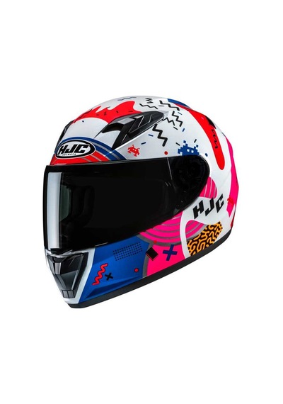 Hjc Y10 Kask Mıka Mc28 Çocuk Kaskı Çok Renkli