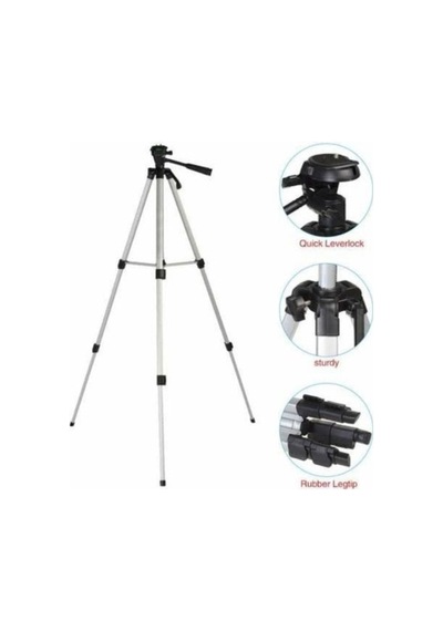 135 Cm Profesyonel Tripod Kamera Fotoğraf Makinesi Tutucu