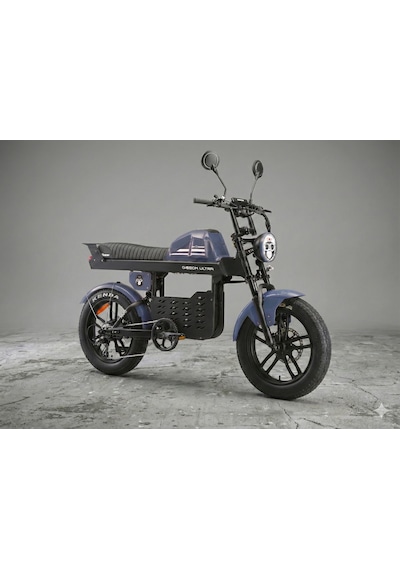 Ape Ryder Gibbon Ultra Pro 1000w Elektrikli Bisiklet Mavi Ayna ve El gazı