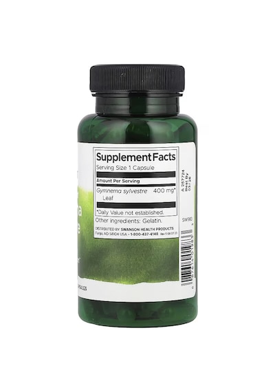 Swanson Full Gymnema Sylvestre Leaf Blood Sugar