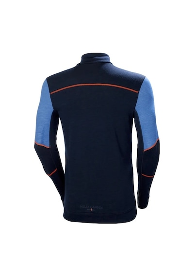 Helly Hansen Workwear Lıfa Yarım Fermuar Sweatshirt -75107 Mavi