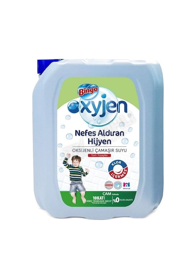 2 Adet Bingo Oksijen Çamaşır Suyu Çam Kokulu 4 Lt Diğer