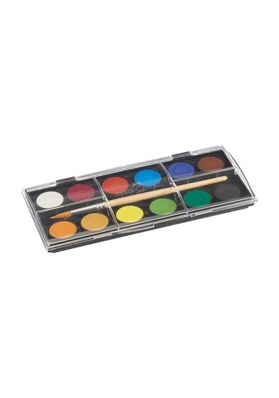 23 Mm 12 Renk Sulu Boya Seti, Faber-castell 0