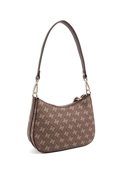 Silver Polo Sp1259 Kadın Omuz Çantası Monogram Kahve-kahve