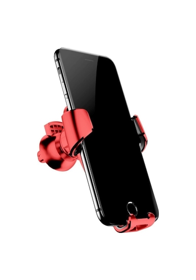 Baseus Gravity Car Mount Araç Içi Telefon Tutucu Kırmızı