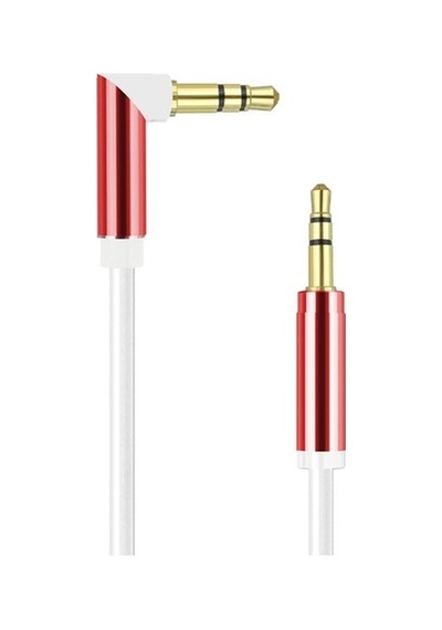 Jopus Aux Kablosu Universal Ja-06 Carry 3.5Mm 1 Metre Kirmizi