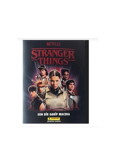 Stranger Things One Last Strange Adventure Çıkartma Albümü Ve Sticker Paketi