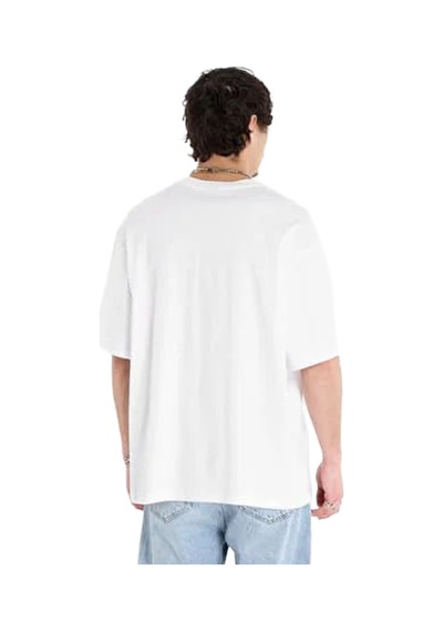 The North Face Essential Simple Dome Oversize Erkek Beyaz Outdoor T-shirt Nf0a8evwfn41