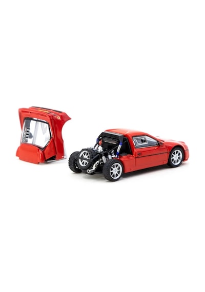 Nessiworld Works 1/64 Ford Rs200 Red
