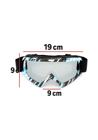 Esrada Kayak Gözlüğü Antifog Ventilli Uv Korumalı Güneş Kar Gözlük Aynalı Gümüş Snowboard Glasses Sporu Çok Renkli