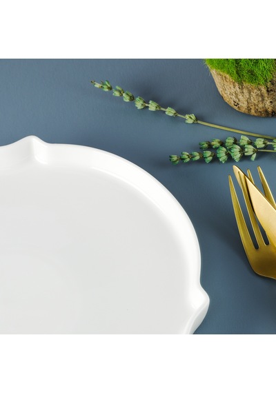 Aryıldız Lunar Yuvarlak Servis Tabağı 23 Cm Çok Renkli