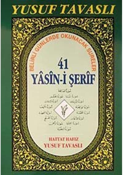 Belirli Günlerde Okunacak 41 Yasin-i Şerif Kod: D34 (Rahle Boy...