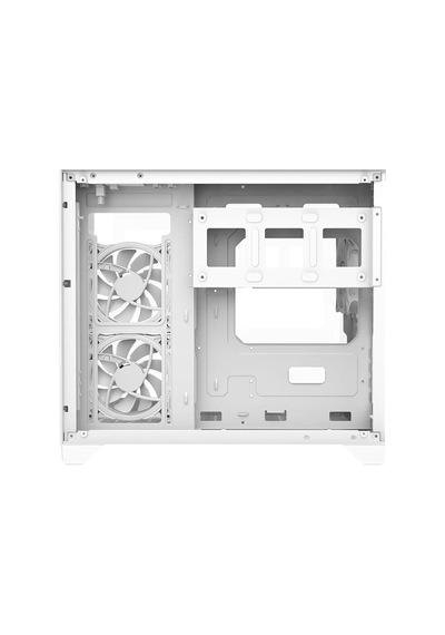 Nova Beyaz 3 Rgb Fanlı Temperli Cam Panel Boş M-atx Gaming Oyuncu Bilgisayar Kasası