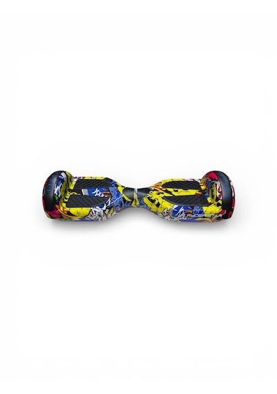 Elektrikli Kaykay Hoverboard Bluetooth Hoparlörlü 6.5 Inch Otomatik Akıllı Denge RS-S5 -Apato Grafiti