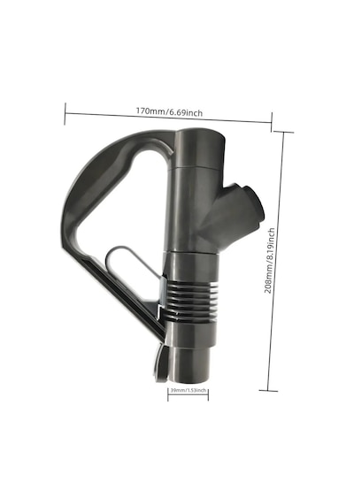 Dc19 Dc26 Dc29 Dc33c Dc48 İle Uyumlu Süpürge Ergonomik Tutma Sapı