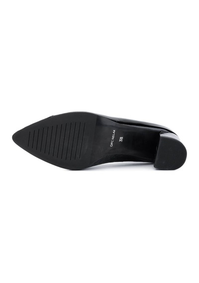 Relax Anatomic Kadın Hakiki Deri Siyah Comfort Ayakkabı 611 H55047 Bn Ayk Y25 Black Crc/black Vrnc Siyah