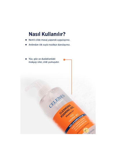 Celenes Sea Buckthorn Yağlı ve Karma Ciltler için Yüz Temizleme Jeli 250 ML Celenes Sea Buckthorn Yağlı ve Karma Ciltler için Yüz Temizleme Jeli 250 ML