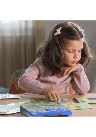 Moritoys Reusable Sticker Set - My City - Tak Çıkar Çıkartma Oyunu