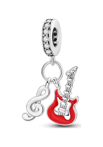 Fubena Sol Anahtarı Ve Gitar Sallantılı Charm
