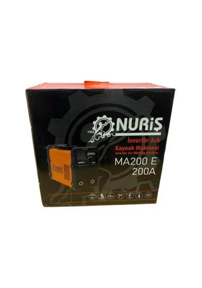 Nuriş Ma200e İnverter Kaynak Makinesi 200a + 1 Paket 2.5mm Elektrot