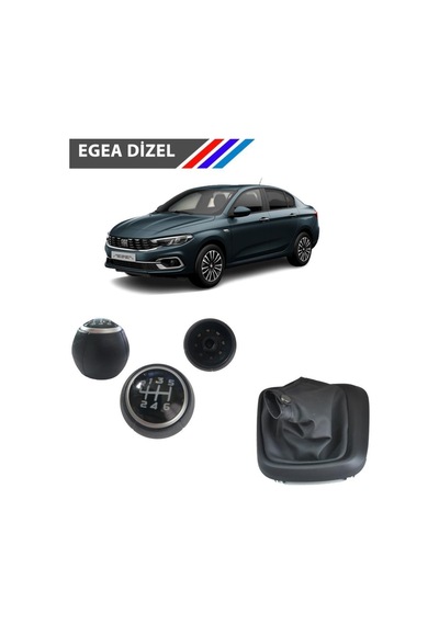 Fiat Egea Dizel Motor 6 Ileri Vites Topuzu Ve Vites Körüğü Set