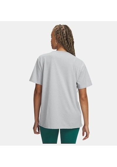Under Armour Rival Os Campus Tee Kadın Oversize T-shirt 6007883-012 Gri