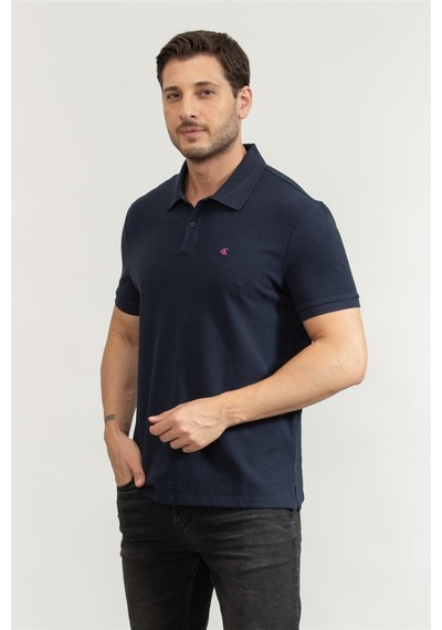 Calvin Klein Erkek Lacivert Polo Yaka T-shirt Lv040em269 Cef-15568